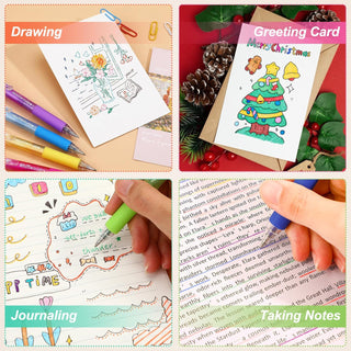 Sakerplus Erasable Multicolor Gel Pen Set