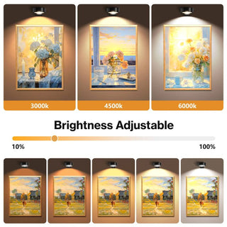 Sakerplus® Magnetic Rechargeable Picture Wall Lights