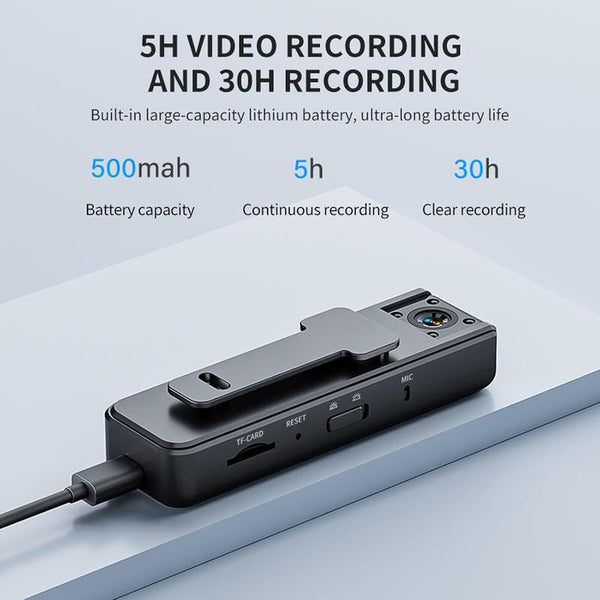 Sakerplus Wireless Body Camera Camcorder