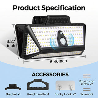 Sakerplus® Solar RV Outdoor Motion Sensor Light