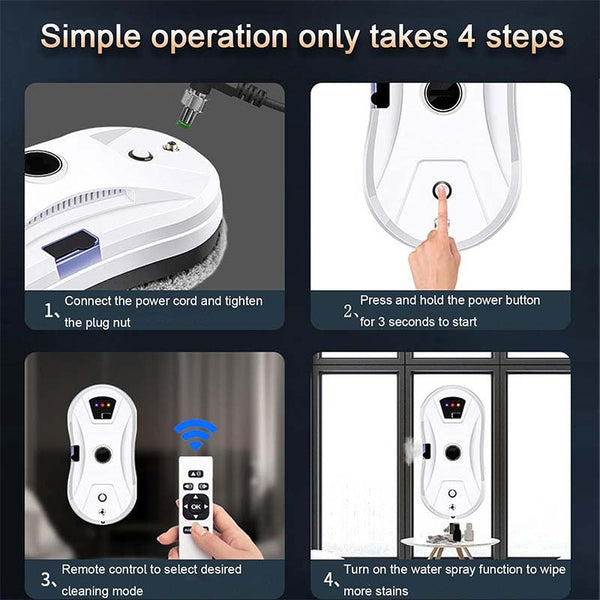 Sakerplus Window Cleaner Robot