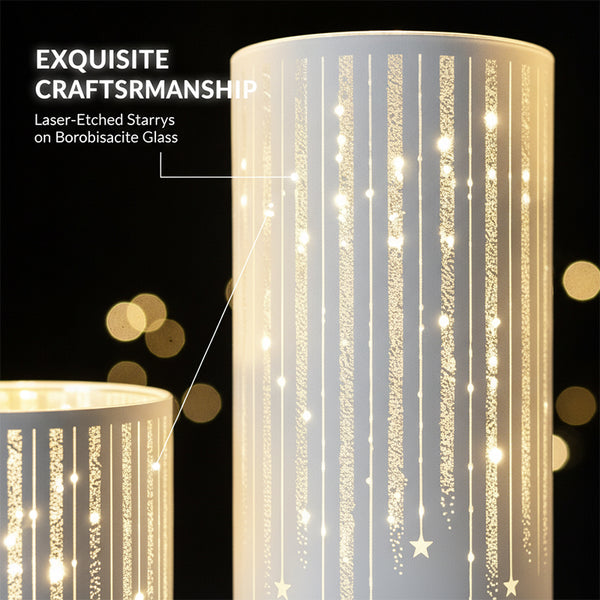 Sakerplus® Starry Night Flameless LED Candle Set