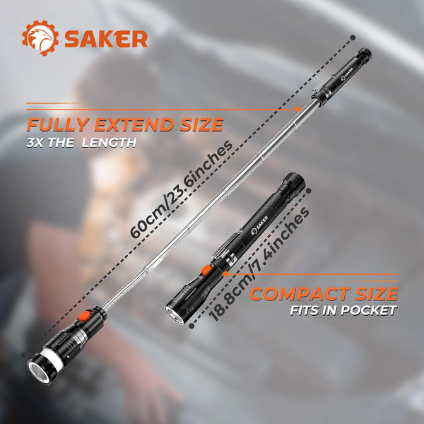 Saker LED Magnetic Pickup Tool