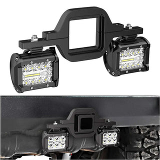 Sakerplus LED Work Light Pods With Brackets