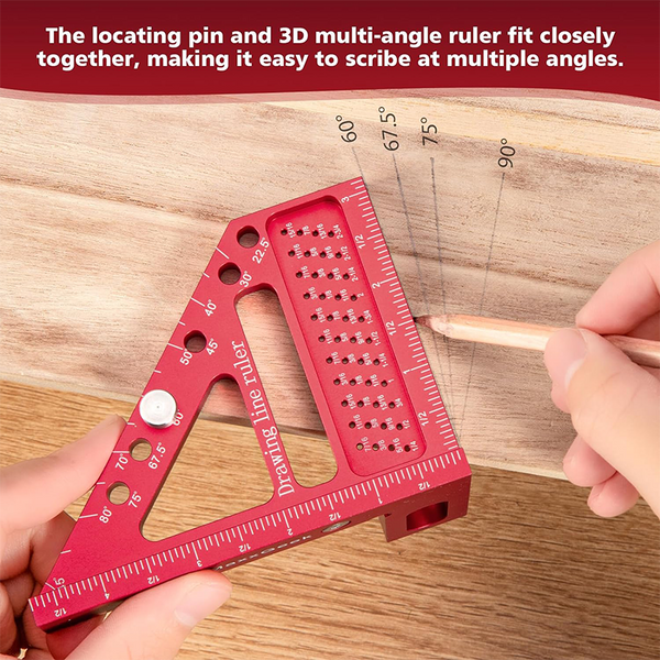 SAKER® 3D Multi-Function Ruler