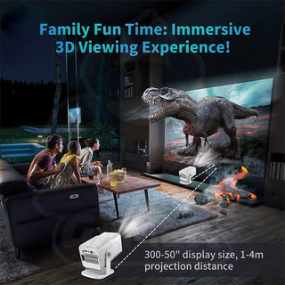 Sakerplus® Retro Game Projector With Controllers