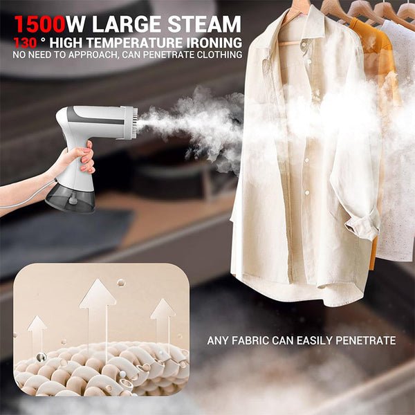Sakerplus Handheld Travel Clothes Steamer