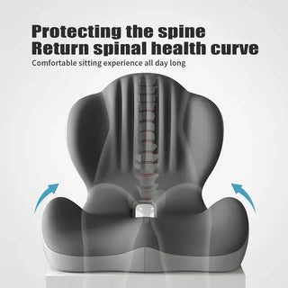 Sakerplus® Ergonomic Memory Foam Seat Cushion