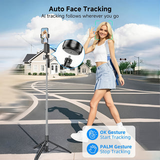 Sakerplus® Ai-Powered Fully Automatic Tracking Phone Gimbal