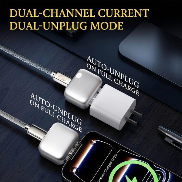 Sakerplus® Smart Type-C Charging Cutoff Adapter