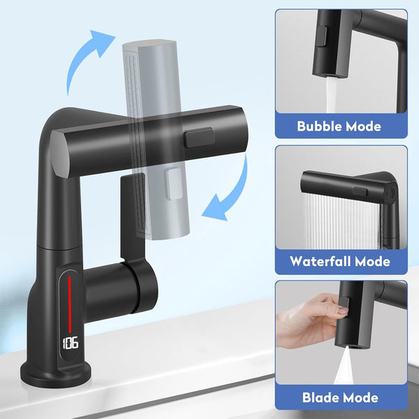 Sakerplus® Bathroom Faucet With Real-time Temperature Display