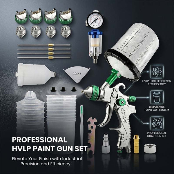 Sakerplus® HVLP Air Spray Gun Kit