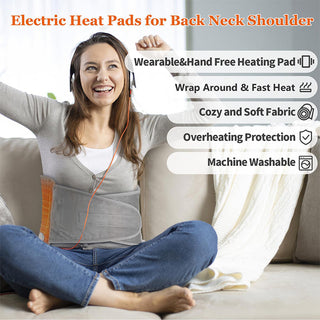 Sakerplus® Wearable Electric Heating Pad Wrap