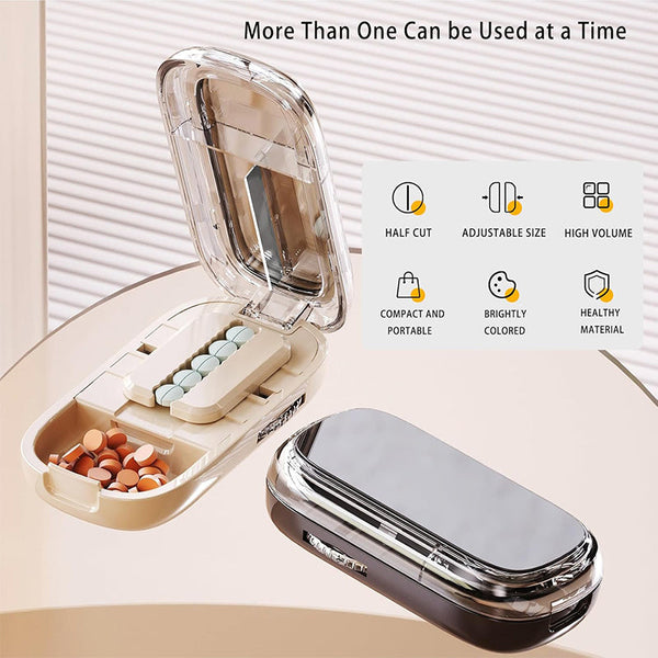 Sakerplus Multi Pill Cutter with Precision Guide