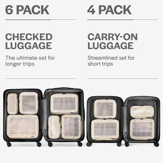 Sakerplus® Ultralight Compression Packing Cubes Set