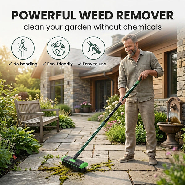 Sakerplus® 3-in-1 Versatile Weed Brush Combo Set