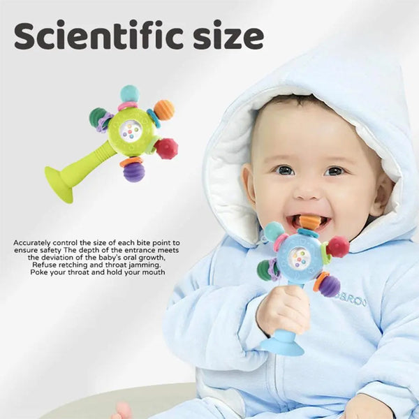 Sakerplus® Baby Grip Rattle Stick Sensory Toy