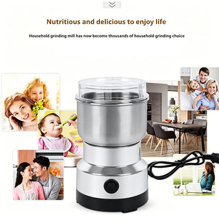 Sakerplus® High-Speed Stainless Steel Grain Grinder