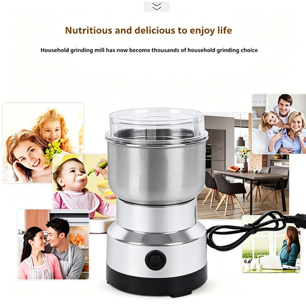 Sakerplus® High-Speed Stainless Steel Grain Grinder