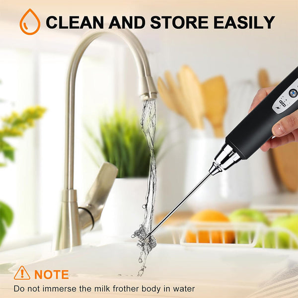 Sakerplus Rechargeable Electric Milk Frother