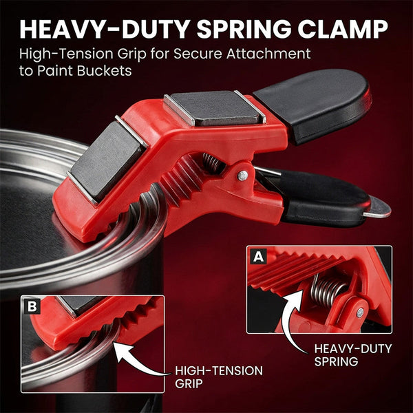 Sakerplus® Magnetic Brush Holder Clip