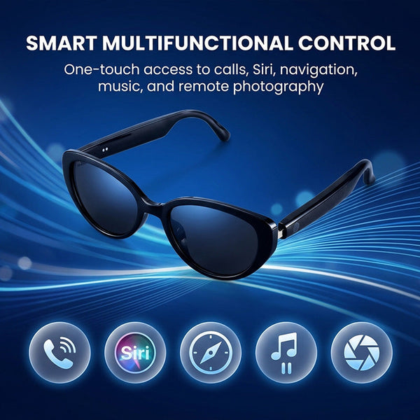 Sakerplus® Smart AI Glasses With Real-Time Translation