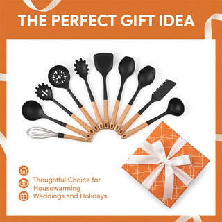 Sakerplus® Silicone Kitchen Utensil Set