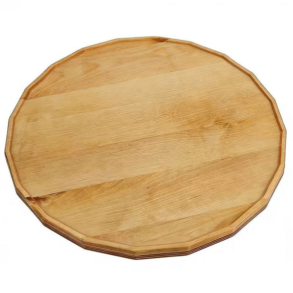 Sakerplus® 360° Rotating Wooden Car Cupholder Tray