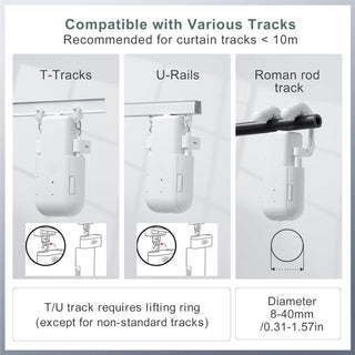 Sakerplus® Smart Automatic Electric Curtain Opener