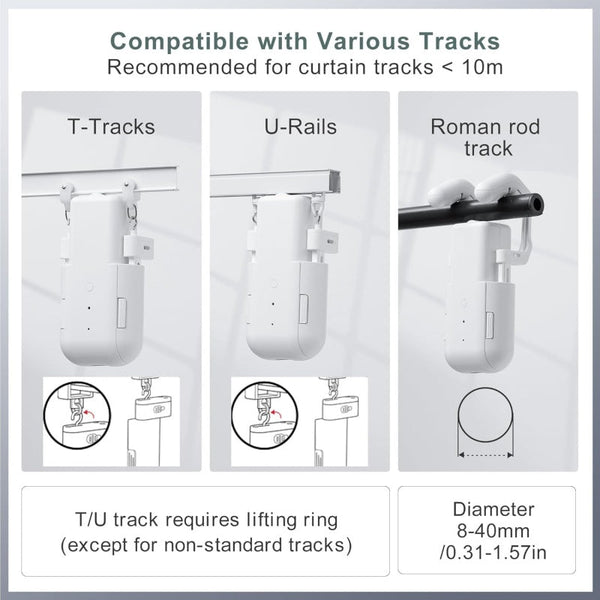 Sakerplus® Smart Automatic Electric Curtain Opener