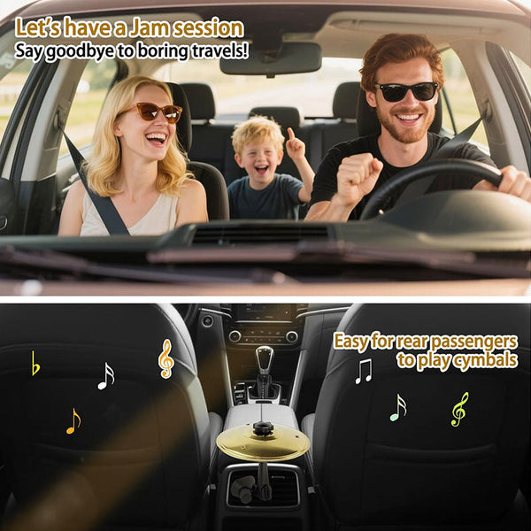 Sakerplus Car Vent Mini Drum Cymbal Accessory