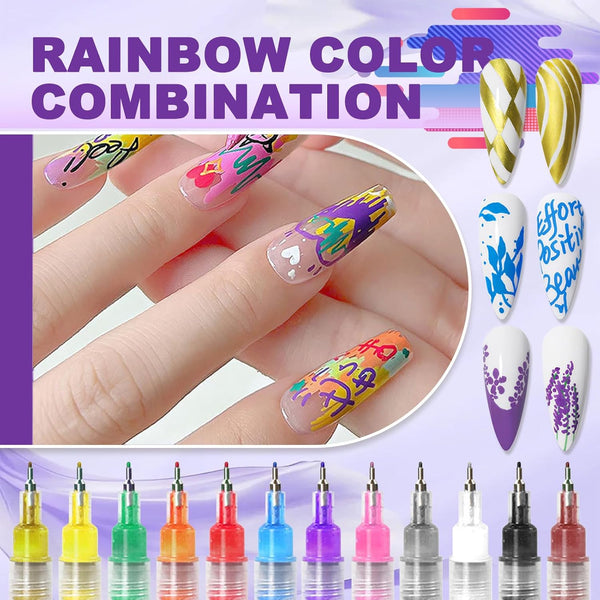 Sakerplus® Nail Art Pens Drawing Set