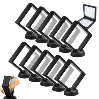 SAKER® 3D Floating Frame Display Holder Stands
