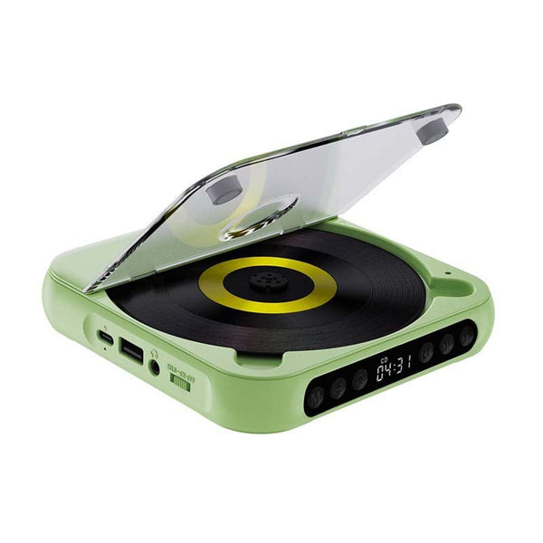 Sakerplus Portable Bluetooth-compatible CD Player