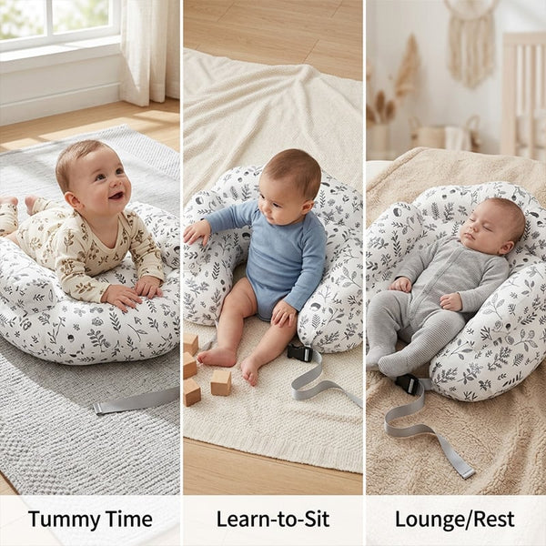 Sakerplus® Ergonomic Adjustable Breastfeeding Nursing Pillow