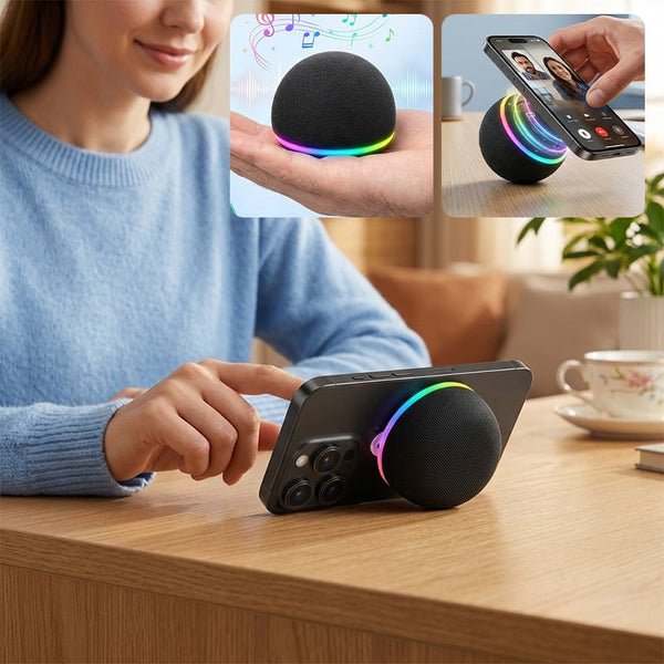 Sakerplus® Portable Magnetic Wireless Bluetooth Speaker