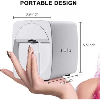 Sakerplus Portable Digital Nail Art Printer Machine
