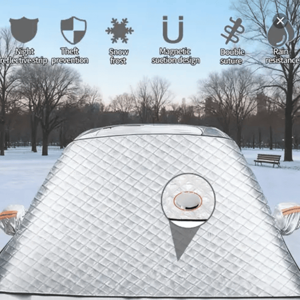 Sakerplus® Magnetic Windshield Snow And Frost Cover
