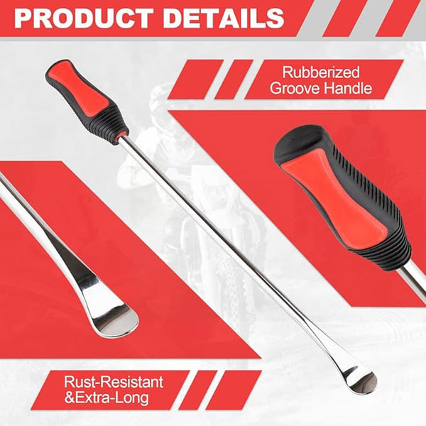 Sakerplus® Multi-Purpose Tire Spoon Lever Tool Set
