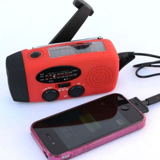 Sakerplus® Hand Crank Emergency Radio