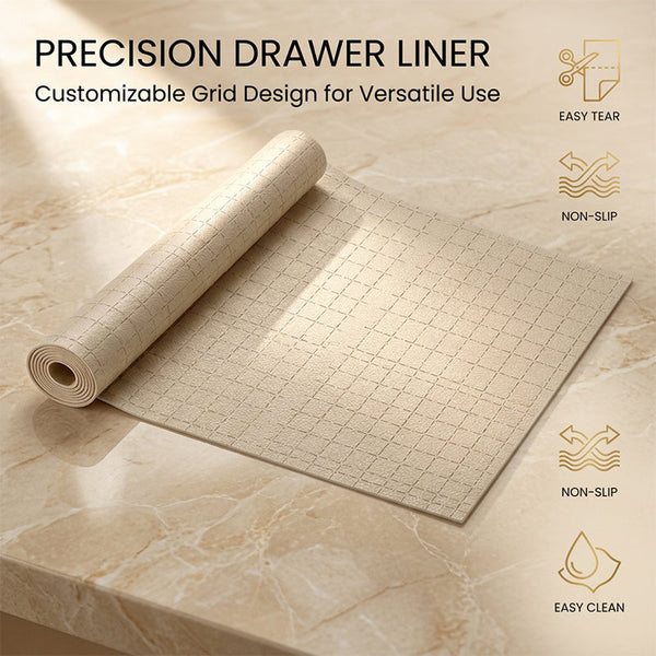 Sakerplus® Tearable Non-Slip Drawer Liner