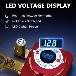 Sakerplus® Remote Battery Disconnect Switch Kit
