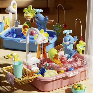 Sakerplus® Play Sink With Running Water
