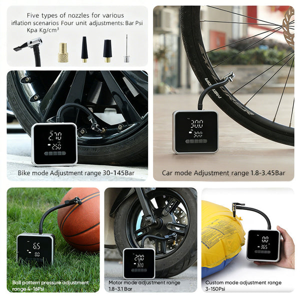 Sakerplus® High Pressure Portable Tire Inflator