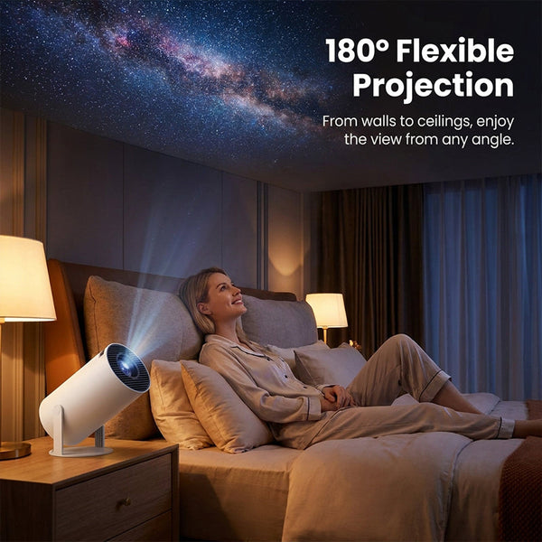 Sakerplus® Portable Smart Mini Home Theater Projector