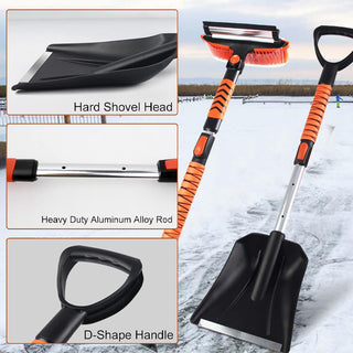 Sakerplus® Winter Snow Brush Scraper Tool