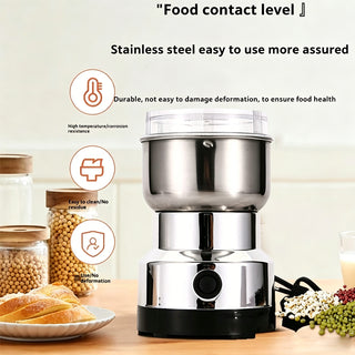 Sakerplus® High-Speed Stainless Steel Grain Grinder