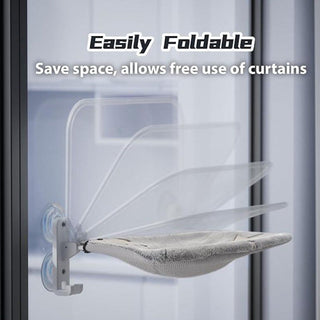 Sakerplus® Dark Foldable Pet Hammock for Window