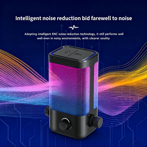 Sakerplus® RGB Gaming Microphone