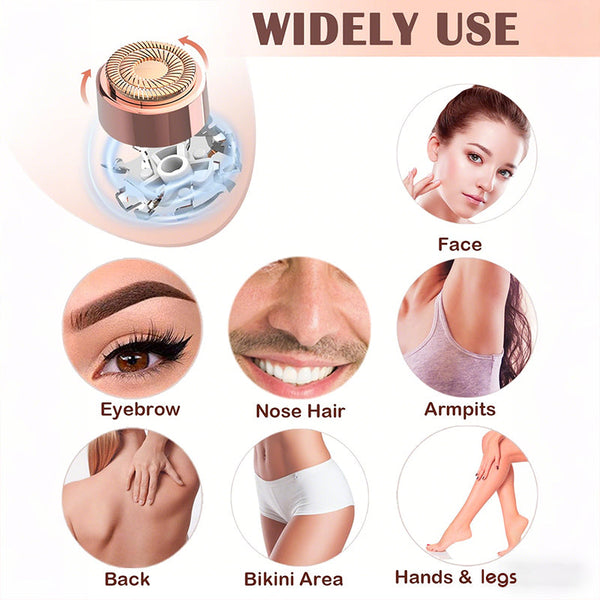 Sakerplus® Portable Lipstick Facial Hair Remover Trimmer